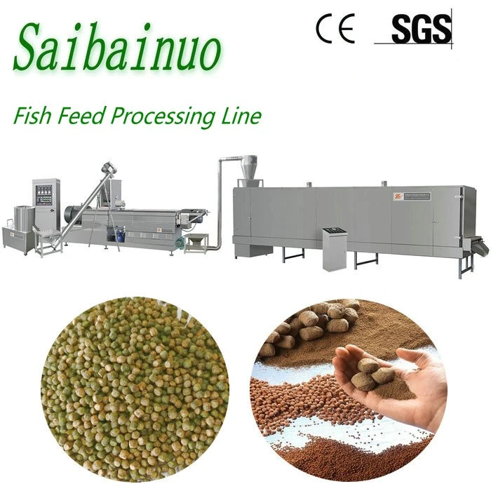 Automatic Dry Dog Cat Fish Shrimp Pet Food Processing Machine