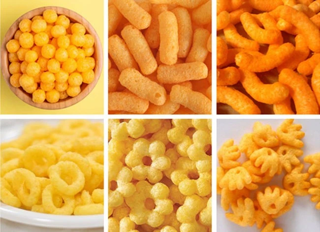 Automatic Chilli Rings Cheese Balls Puff Snack Production Extruder best