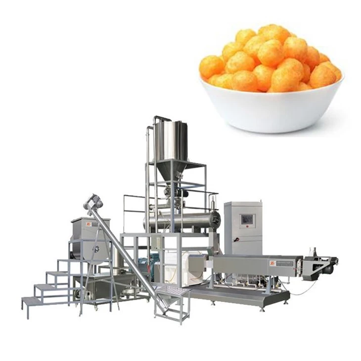 Core Filling Puff Snack Processing Line