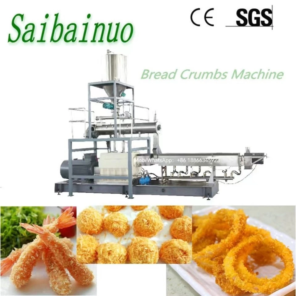 Panko Bread Crumbs Making Machine Processing Line