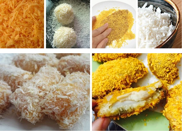 Panko Bread Crumbs Making Machines Production Line
