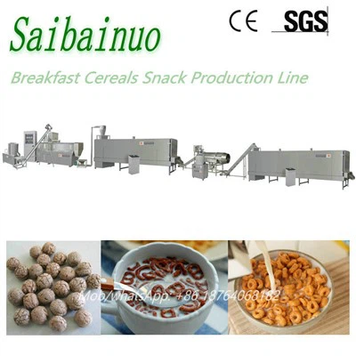 Màquina d'aperitius de cereals