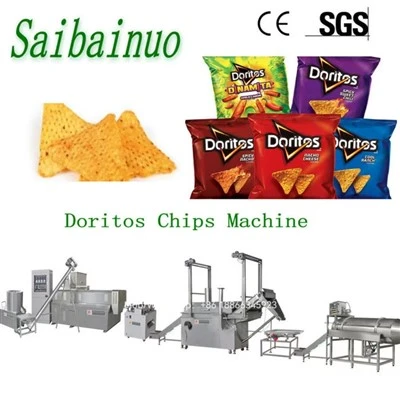 Màquina de patates fregides de blat de moro Doritos